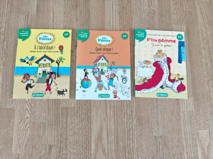 Lot de 3 livres de lecture CP