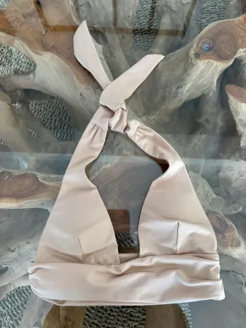 Haut de maillot de bain Undiz beige triangle