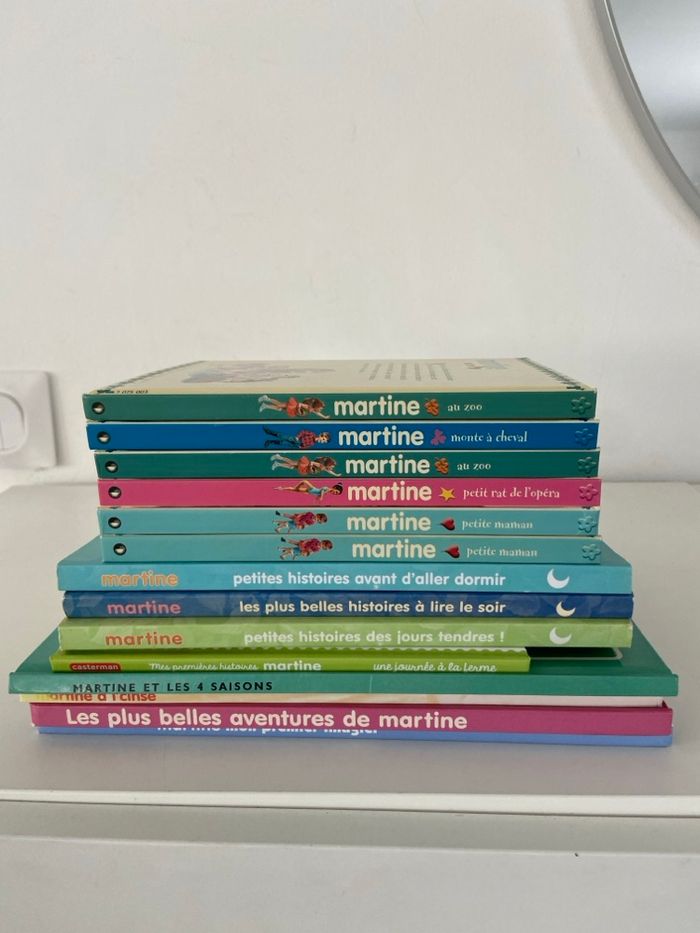 Super Lot de 14 Livres Martine – Collection Complète & Éditions Rares - photo numéro 3