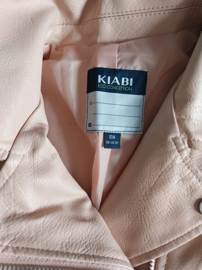 Veste kiabi 10 ans rose clair - photo numéro 3