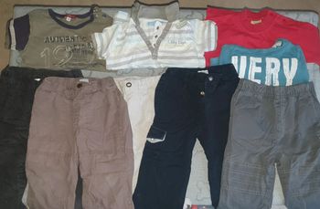 lot vetements 18 mois