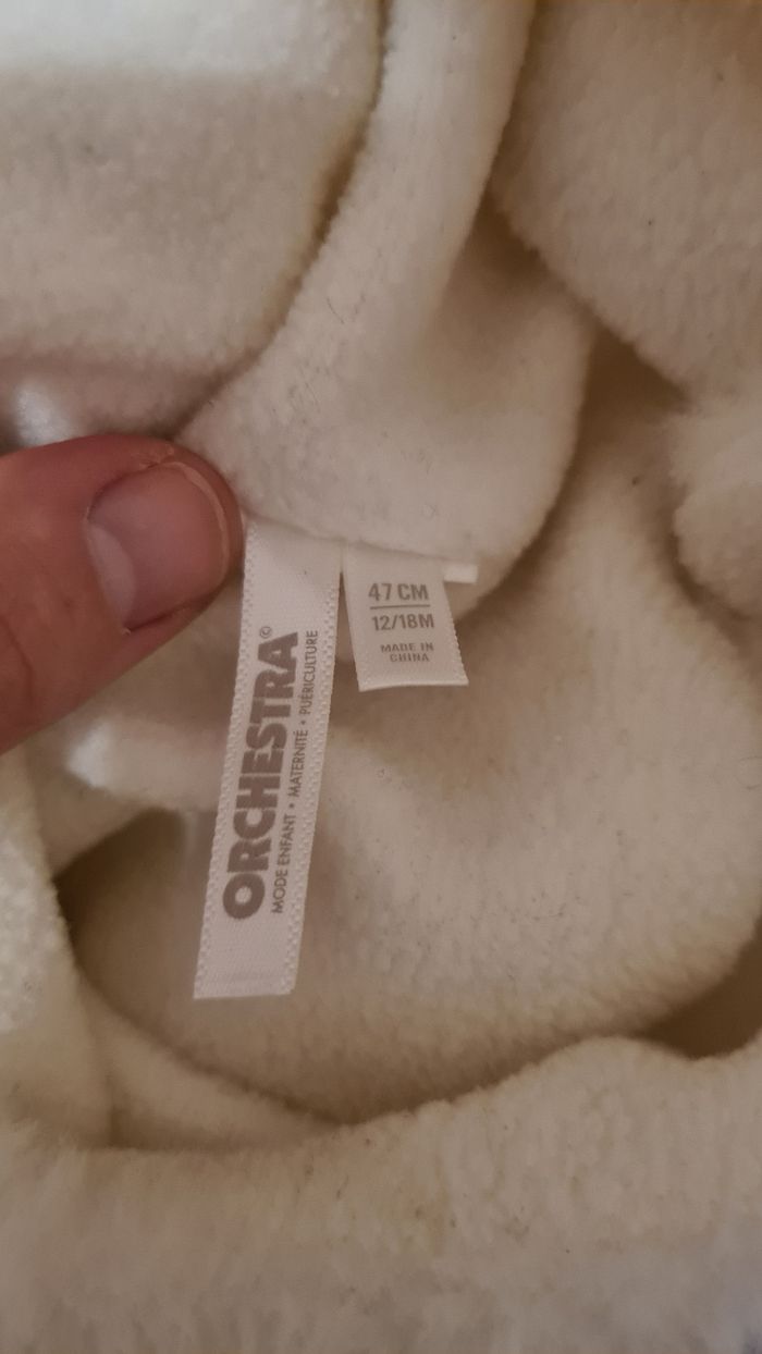 Lot de 2 cagoules ourson - photo numéro 3