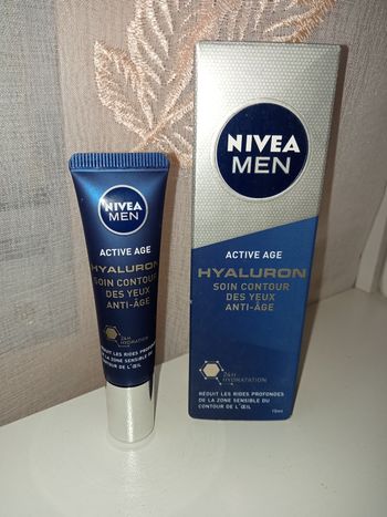 Nivea men active age hyaluron soin contour des yeux anti-age