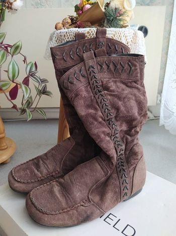 Bottes en daim Il Piacere