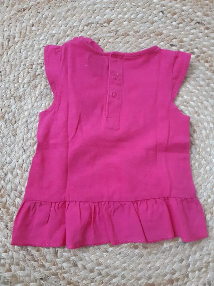 Haut rose Kiabi 3 mois - photo numéro 4