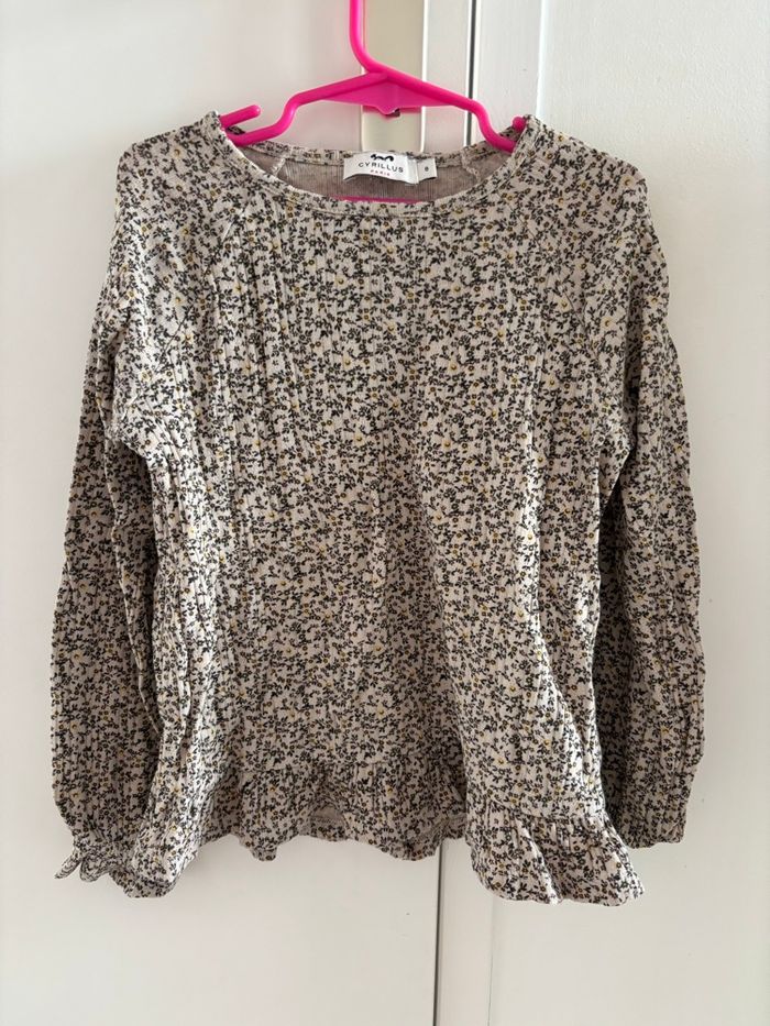 T shirt liberty Cyrillus 8 ans