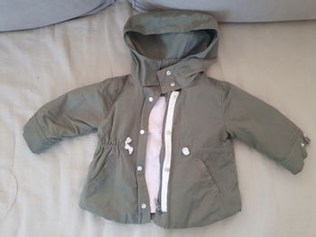 Manteau mi-saison 9-12 mois