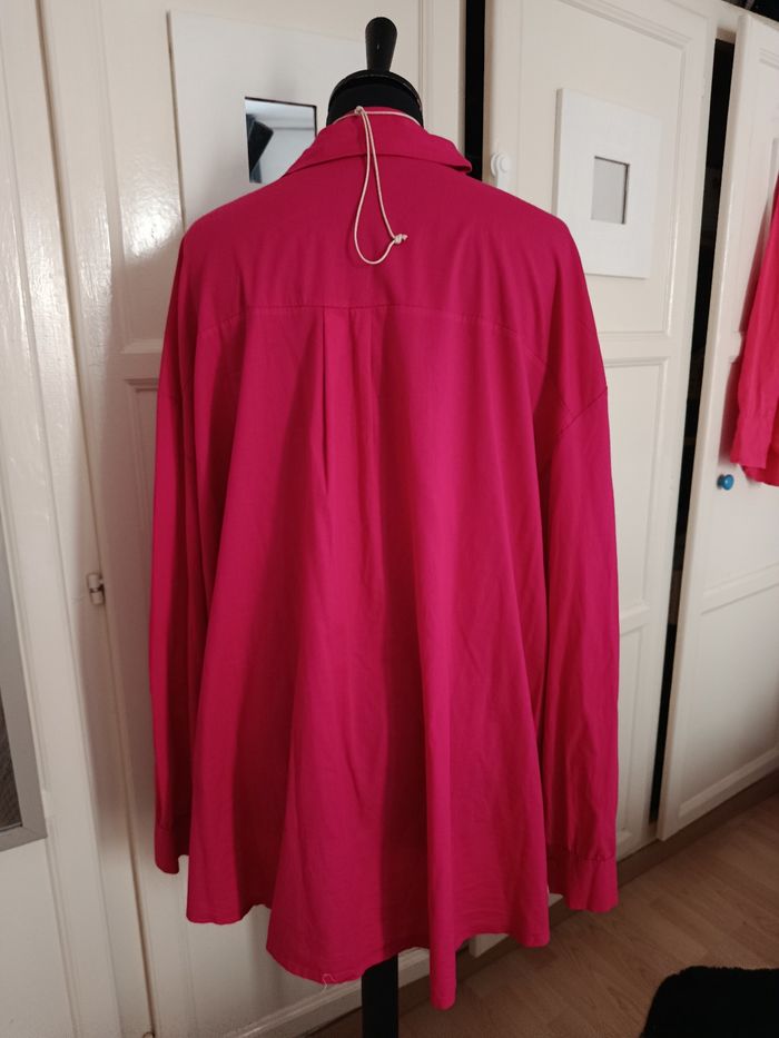Chemise fuschia oversize - photo numéro 2