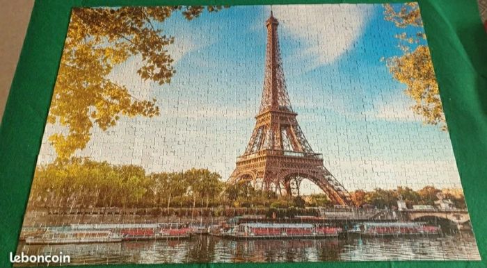 Puzzle 1000 pièces - Eiffel Tower, Paris, France - King