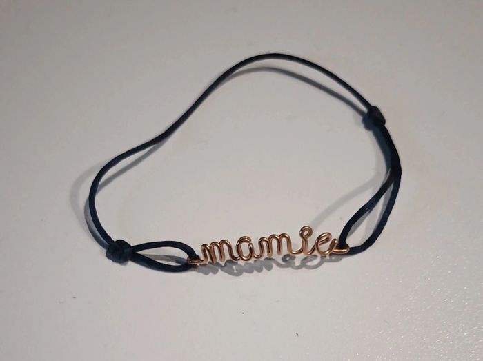 Bracelet cordon et cuivre