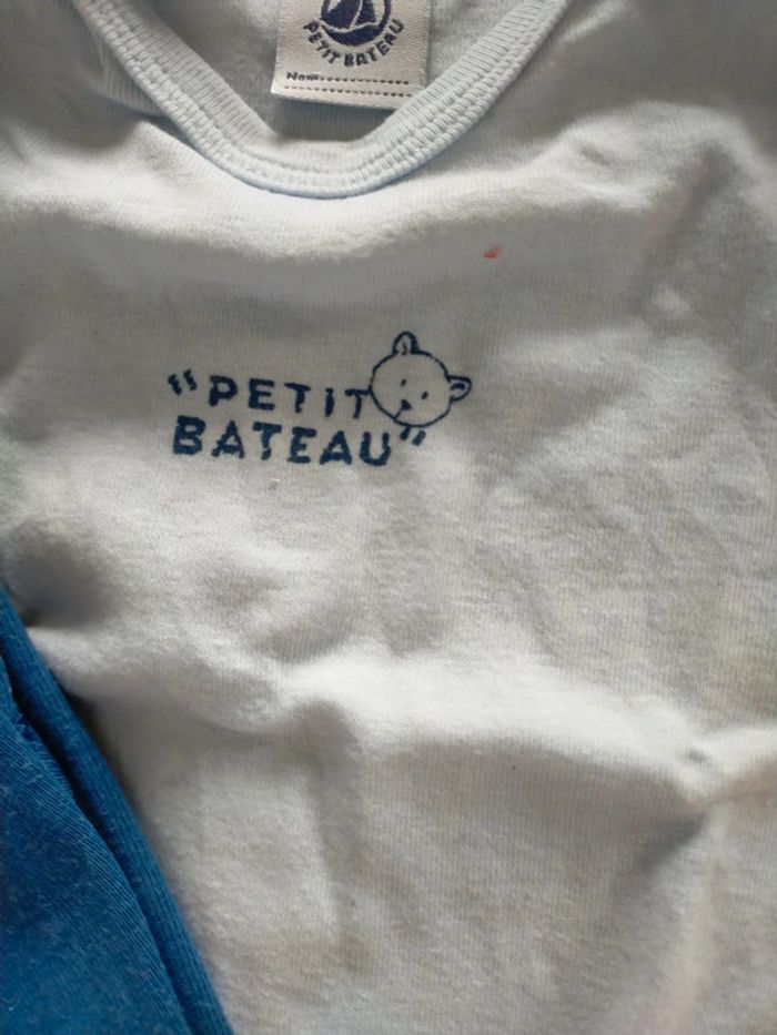 Lot 2 bodies petit bateau 36 mois - photo numéro 4