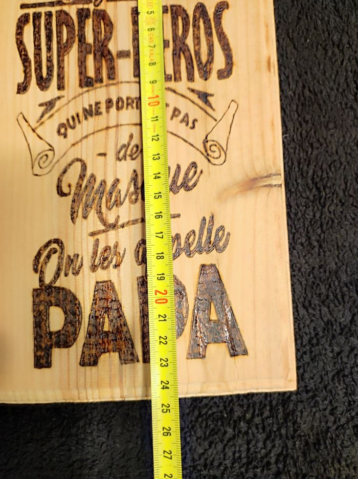 Décoration super héros papa - photo numéro 3