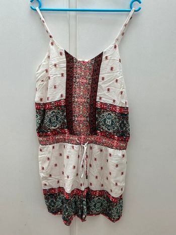 Combishort en viscose - combinaison été ethnique couleurs