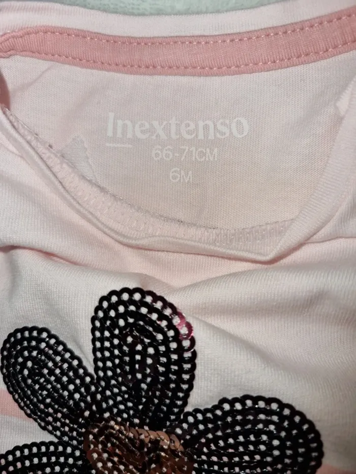 Tee-shirt manches longues taille 6 mois - photo numéro 4