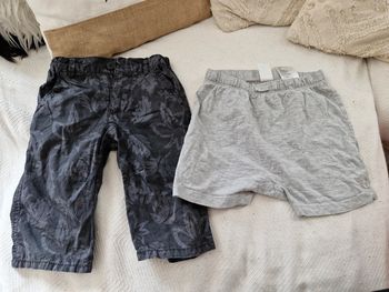 Lot 2 shorts ete garçon 4 ans h et m