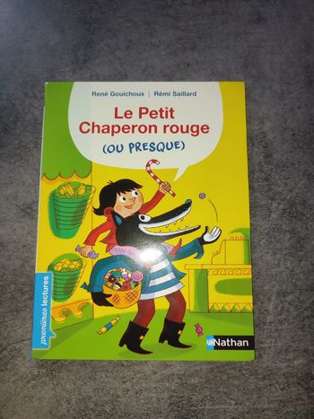livre "le petit chaperon rouge (ou presque)"