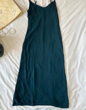 Robe longue Zara, noire, tailleXI