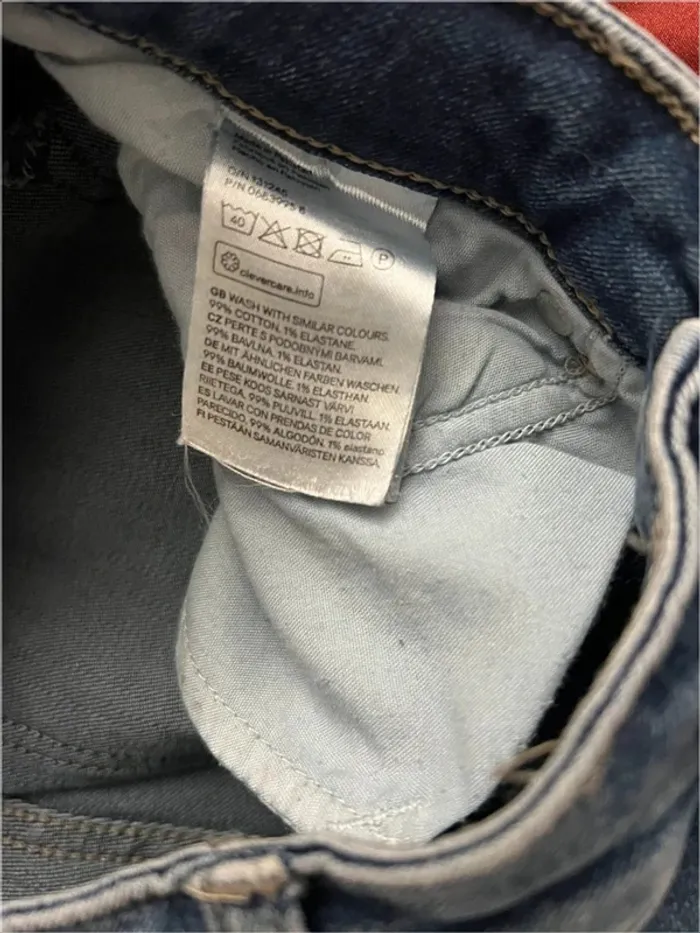 Jean skinny destroy bleu brut Divided by H&M - photo numéro 4