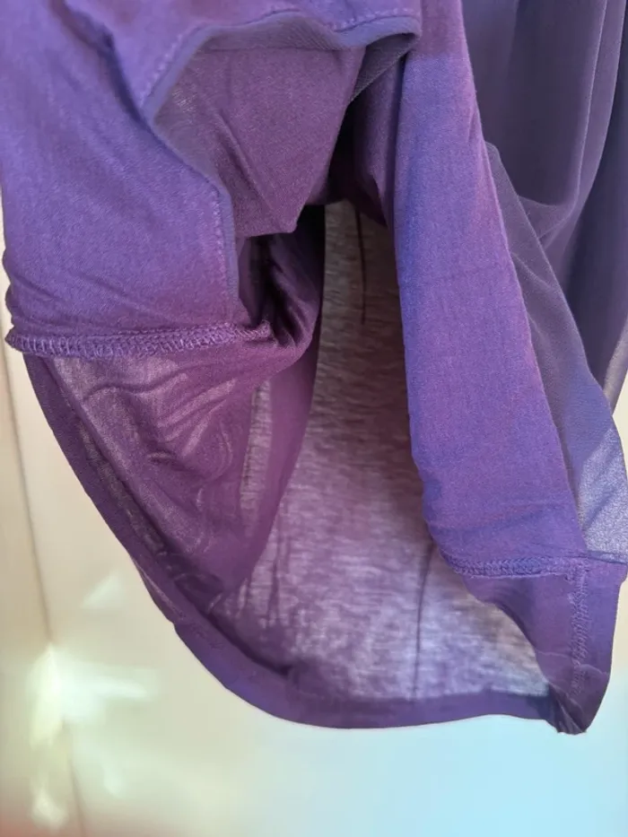 Haut violet naf naf taille M - photo numéro 3