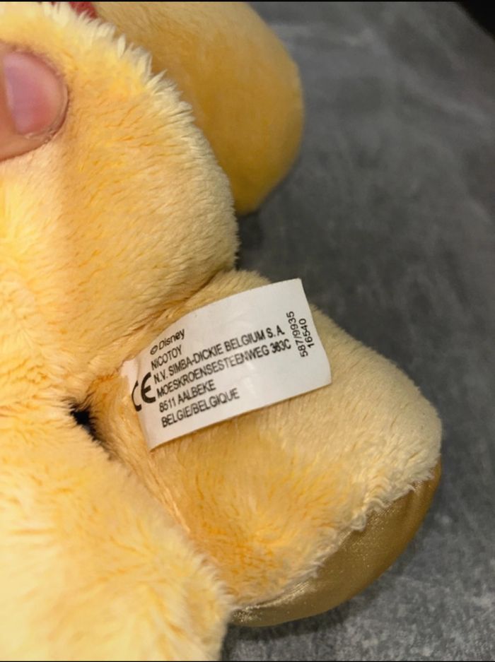 Peluche Winnie l’ourson - photo numéro 2