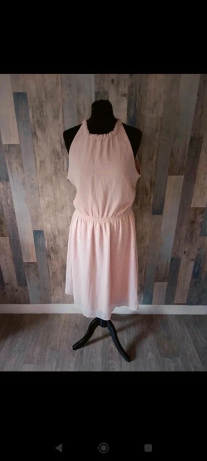 Robe chic rose poudré Jacqueline de Yong 42