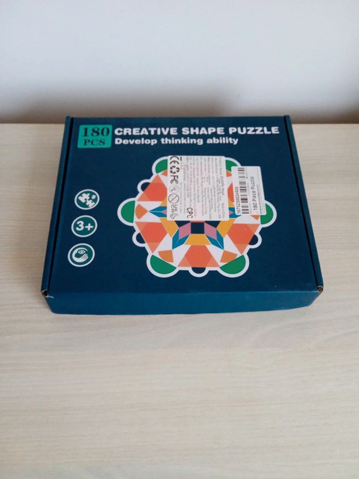 Puzzle Tangram bois méthode Montessori - photo numéro 5