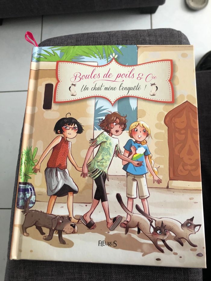 Livre boules de poils et cie