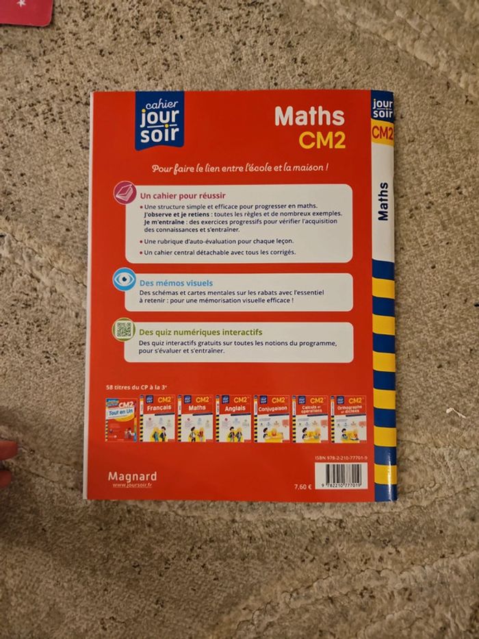 Cahier du jour soir CM2 - photo numéro 2