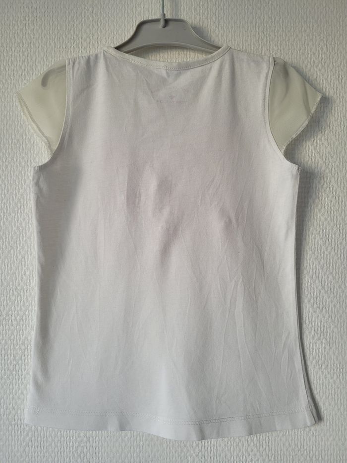 T-shirt écru Tom Tailor 4/5 ans TBE - photo numéro 7