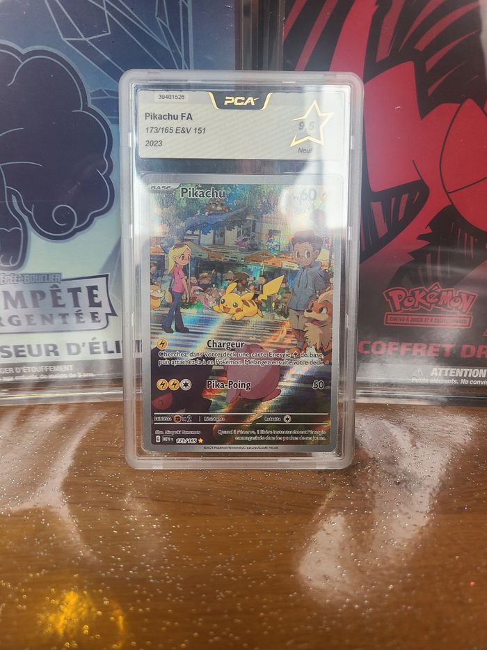 Pikachu ar FA 173/165 151 pca 9,5