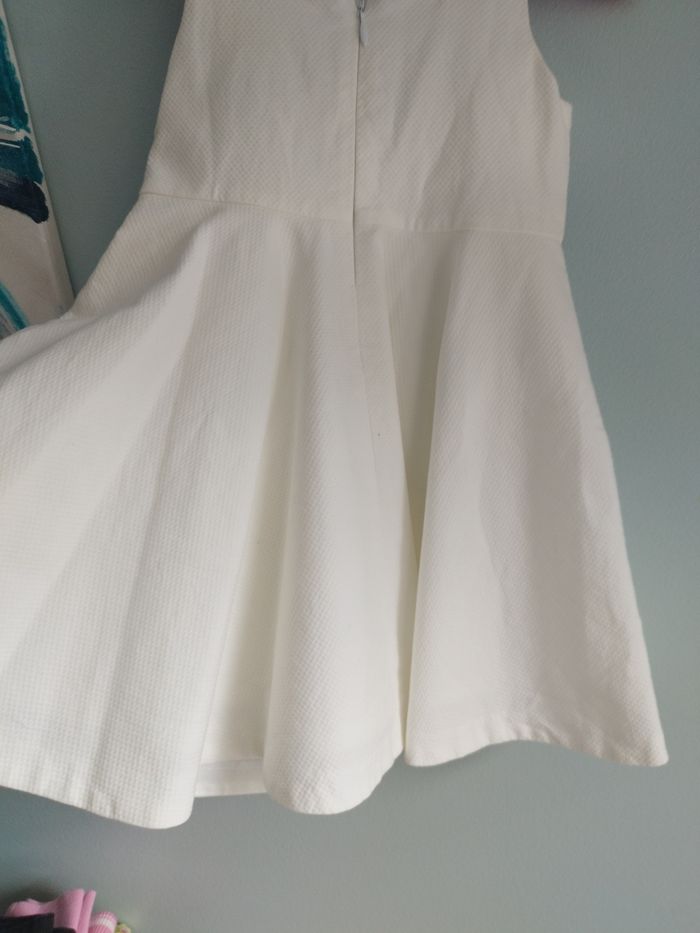 Robe de cérémonie blanche fille 4 ans - photo numéro 3