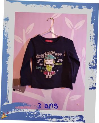 T-shirt manches longues 36 mois Tissaia