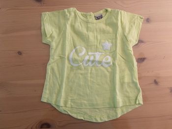 T-shirt jaune vert