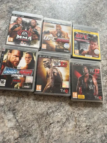 Lot jeux catch ps3