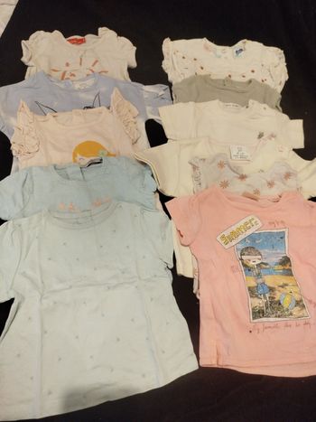 T-shirt manches courtes bébé fille