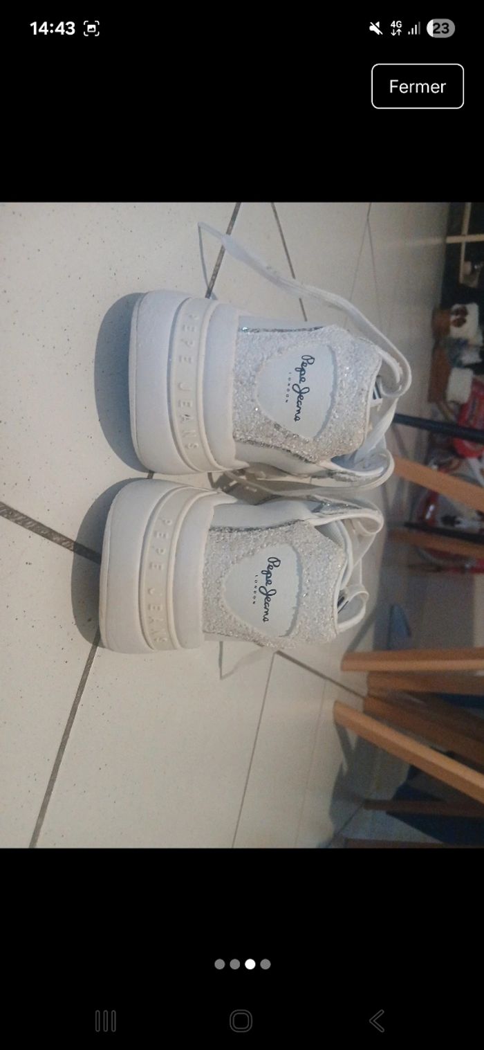 Basket femme pepe jeans - photo numéro 3