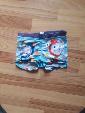 maillot de bain pat patrouille 6 ans