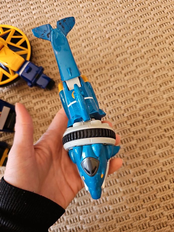 Megazord ninja storm power rangers bandai 2002 - photo numéro 10