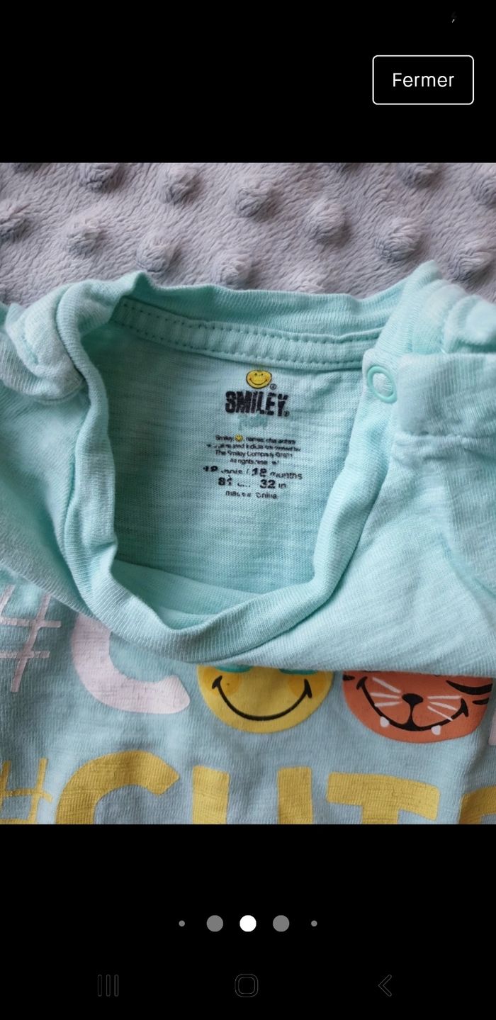 Lot de 3 tee-shirt 18 mois - photo numéro 4