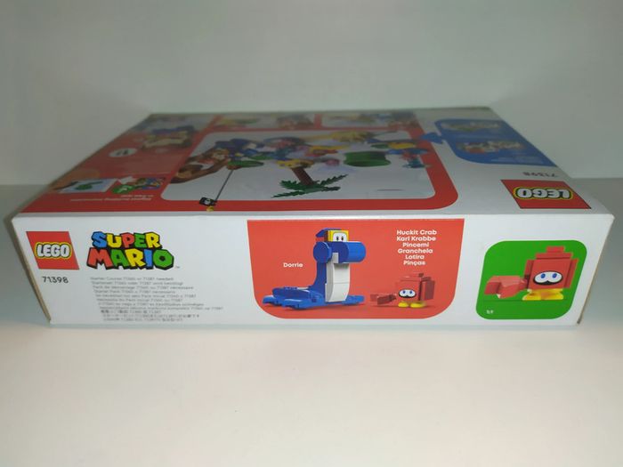 LEGO super Mario expansion set Dorrie's beach front ref.71398 neuf - photo numéro 3