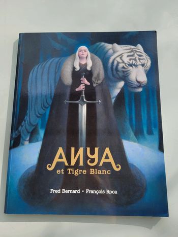 Livre l'école des loisirs couverture souple, Anya et Tigre Blanc , 8/12 ans (16)