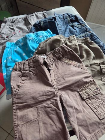 Lot de 5 short / pantacourt 
