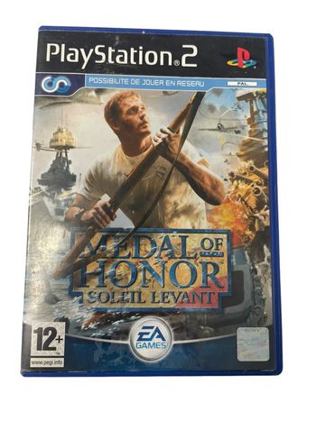 Jeu vidéo Medal Of Honor Soleil levant sur console PlayStation 2