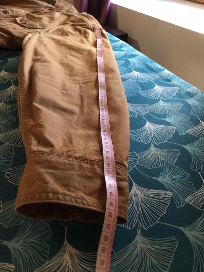 Veste chaude intérieur sherpa pour homme Lee camel taille M 051 - photo numéro 9