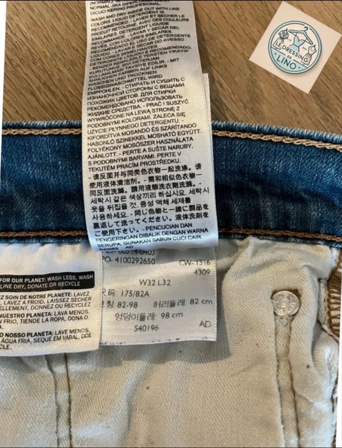 Jean Levi’s 514 W32 L32 coupe droite – très bon état - photo numéro 10