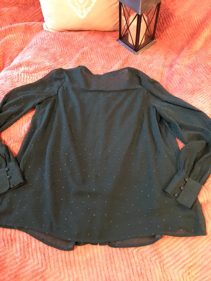 Blouse verte - photo numéro 4