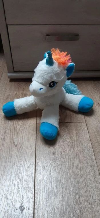 Peluche Licorne très douce état neuve