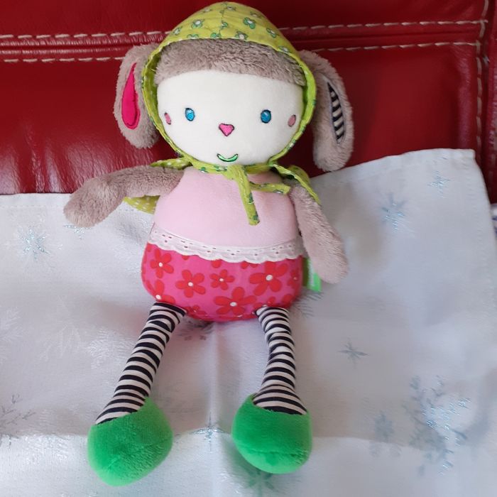 Babysun: Doudou/ Poupée "Lapin" *avec grelot