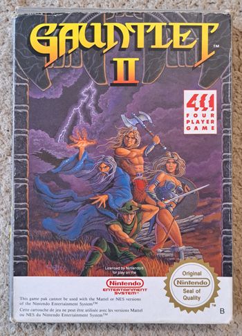 🎮 Gauntlet II (2) en boite Nintendo NES