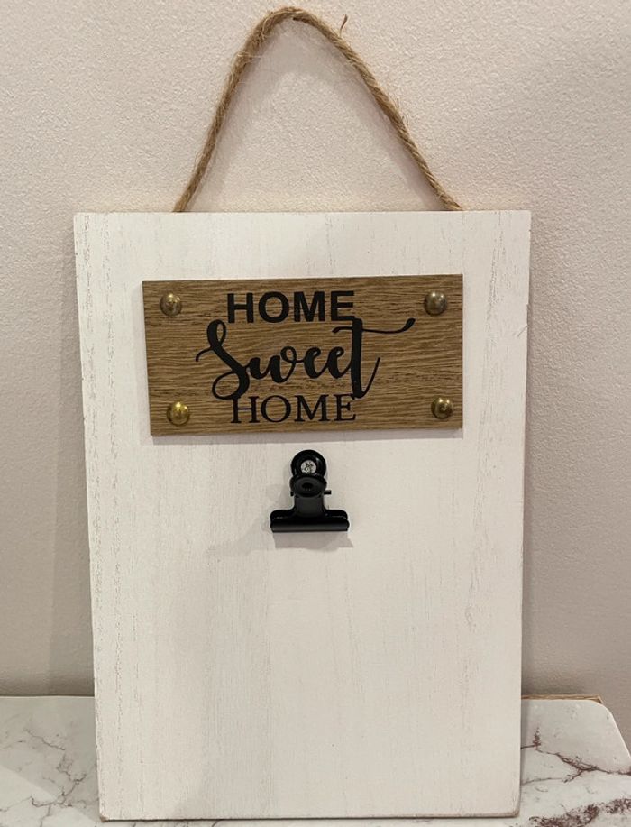 Support mural pour notes en bois marque Gifi Neuf